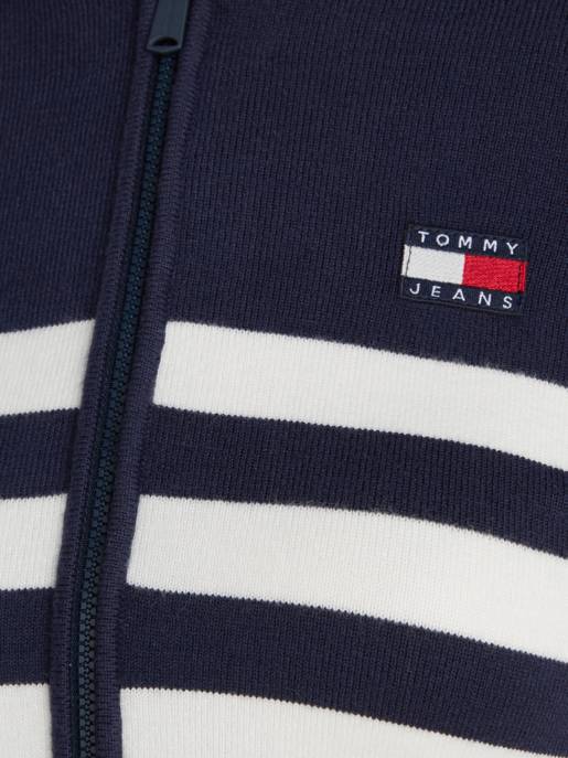 TOMMY JEANS Kapuzen-Sweatshirt Mit Reißverschluss