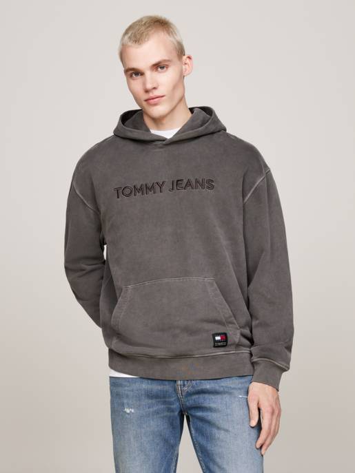 TOMMY JEANS Kapuzenpullover mit Kängurutasche