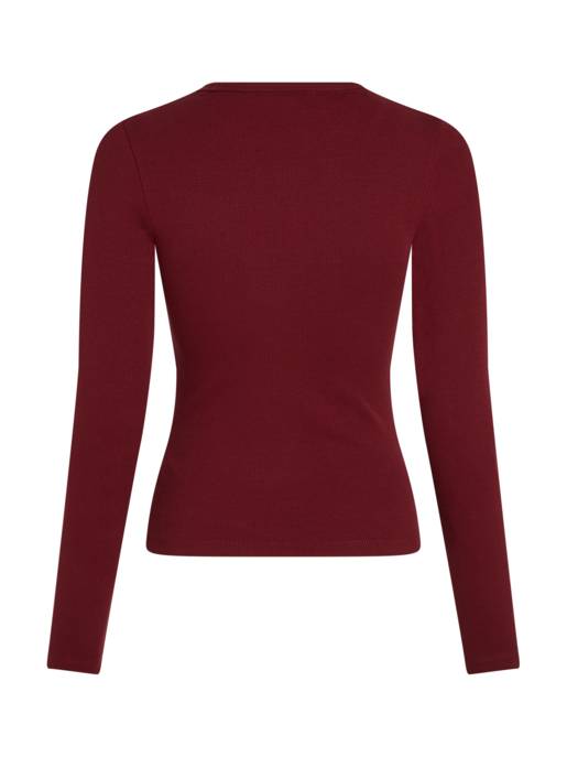 TOMMY JEANS Langarmshirt Mit Rundhalsausschnitt