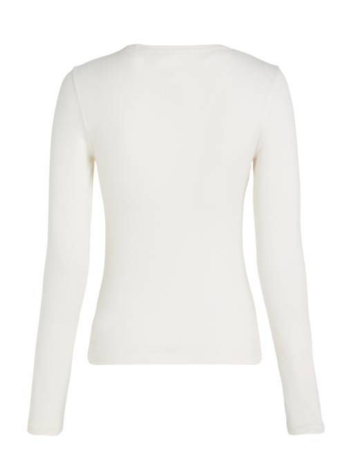 TOMMY JEANS Langarmshirt Mit Rundhalsausschnitt