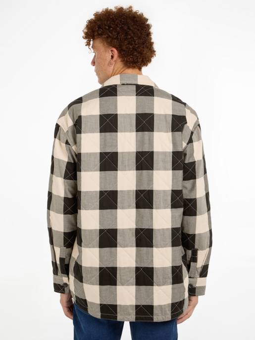 TOMMY JEANS Overshirt Mit Karomuster