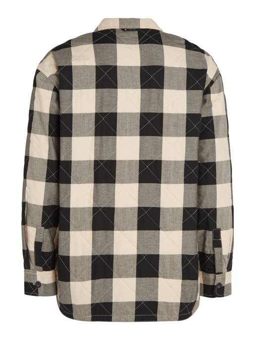 TOMMY JEANS Overshirt Mit Karomuster