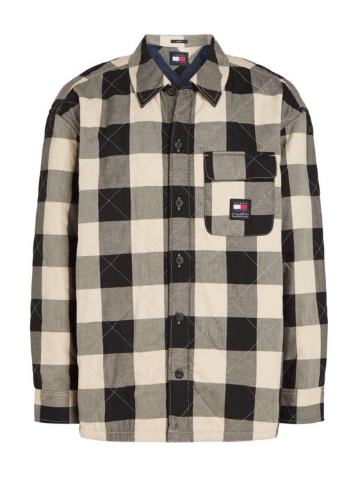 TOMMY JEANS Overshirt mit Karomuster