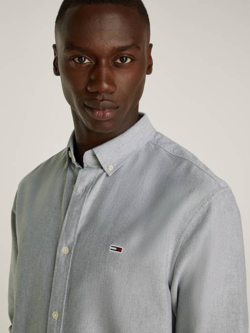TOMMY JEANS Oxford-Hemd Mit Button-Down-Kragen