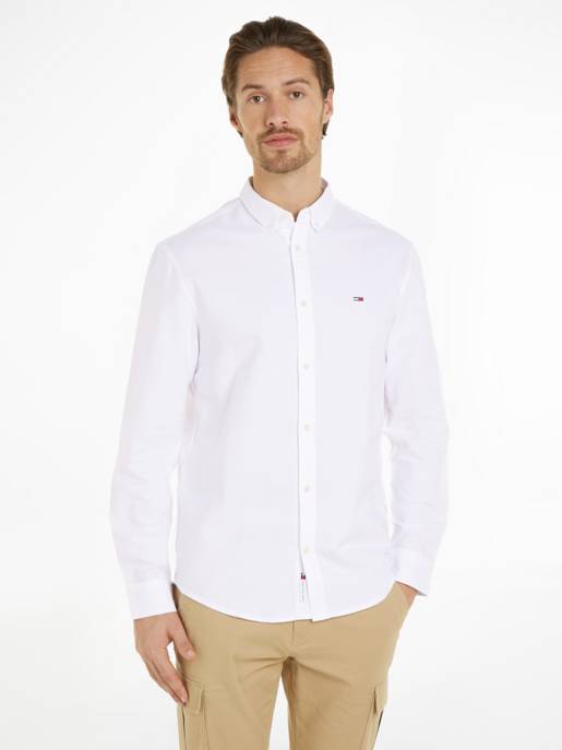 TOMMY JEANS Oxford-Hemd Mit Button-Down-Kragen
