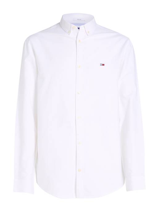 TOMMY JEANS Oxford-Hemd mit Button-Down-Kragen