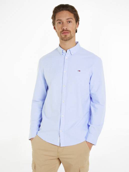 TOMMY JEANS Oxford-Hemd Mit Button-Down-Kragen