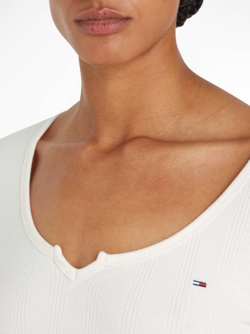 TOMMY JEANS Pullover Mit V-Ausschnitt
