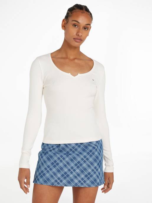 TOMMY JEANS Pullover Mit V-Ausschnitt