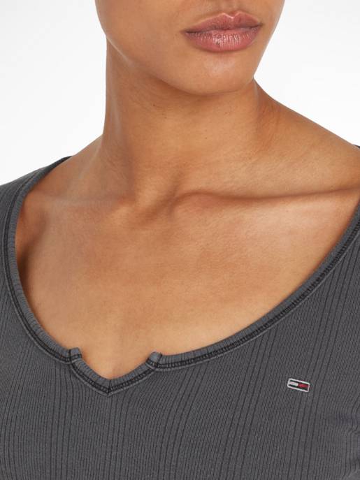 TOMMY JEANS Pullover Mit V-Ausschnitt