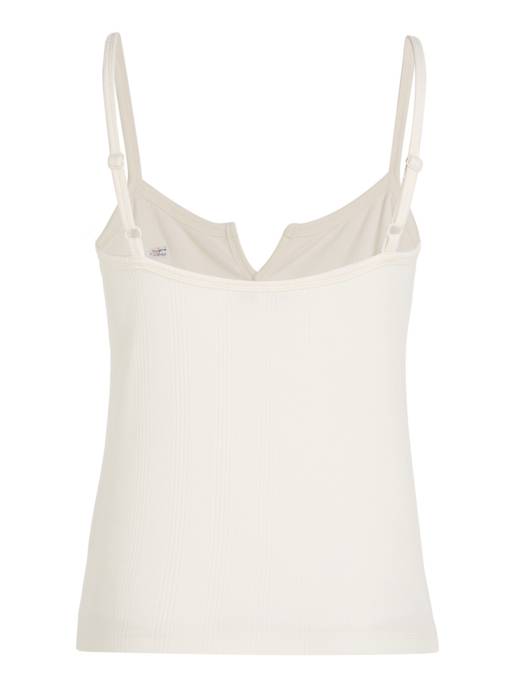 TOMMY JEANS Schlitz-Ausschnitt Top