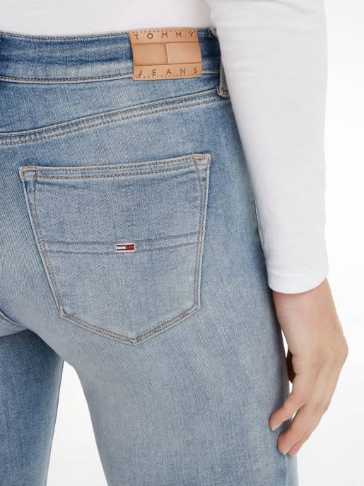 TOMMY JEANS Skinny Jeans Mit Reißverschluss