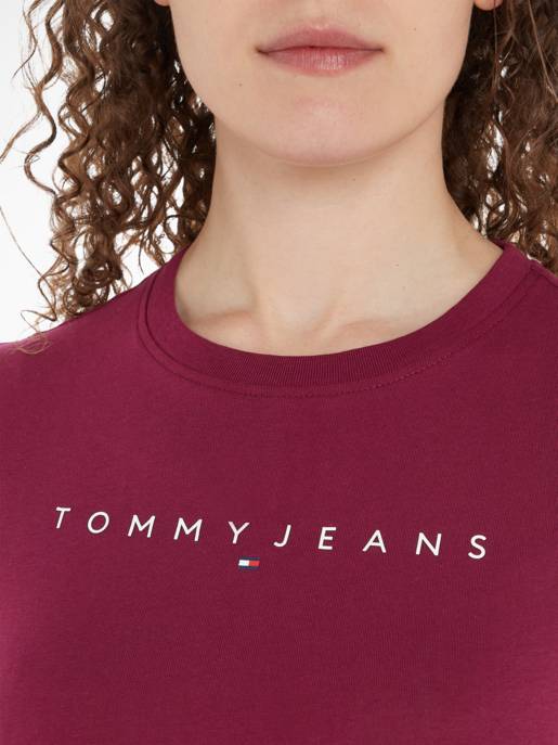 TOMMY JEANS Slim Fit T-Shirt Mit Rundhals