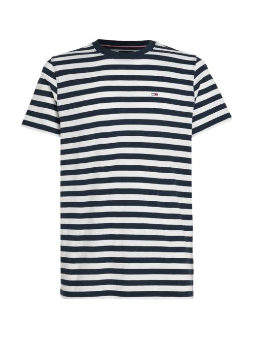 TOMMY JEANS Slim Fit T-Shirt mit Rundhals
