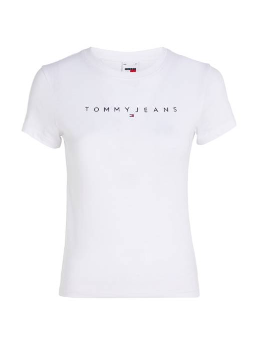 TOMMY JEANS Slim Fit T-Shirt mit Rundhals