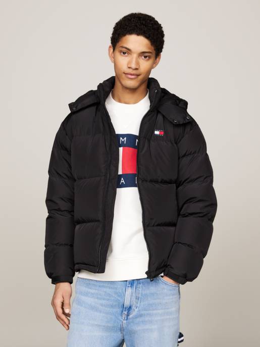 TOMMY JEANS Steppjacke mit abnehmbarer Kapuze