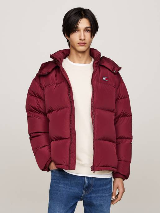 TOMMY JEANS Steppjacke mit abnehmbarer Kapuze