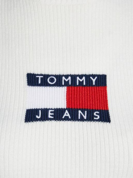 TOMMY JEANS Sweaterkleid Mit Stehkragen