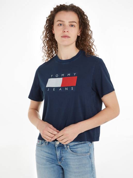 TOMMY JEANS T-Shirt Mit Tommy Jeans Logo
