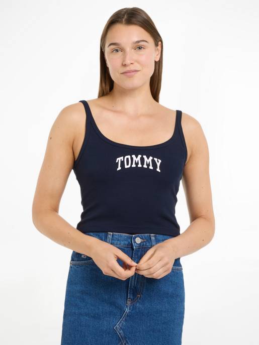 TOMMY JEANS Tanktop Mit Rundhalsausschnitt