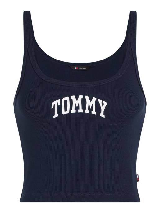 TOMMY JEANS Tanktop mit Rundhalsausschnitt