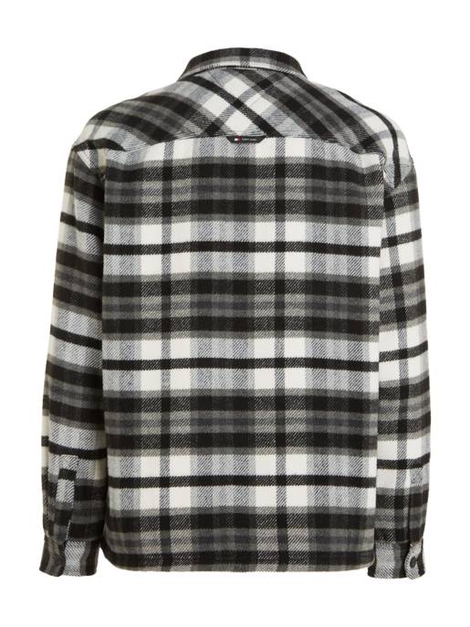 TOMMY JEANS TJM Fleece Lined Check Shirt EXT