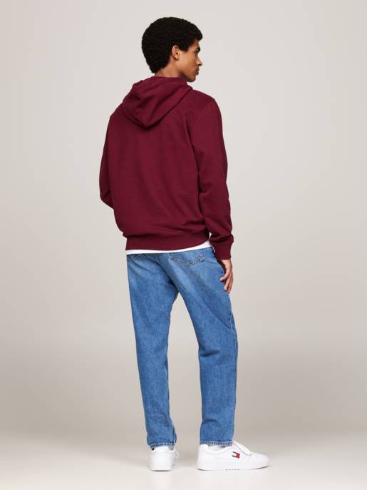 TOMMY JEANS TJM REG ESSENTIAL FLAG HOOD EXT