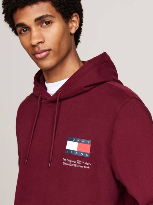 TOMMY JEANS TJM REG ESSENTIAL FLAG HOOD EXT