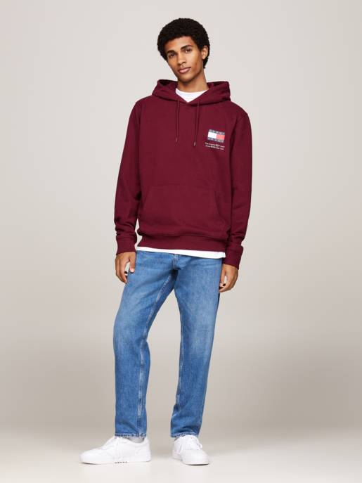 TOMMY JEANS TJM REG ESSENTIAL FLAG HOOD EXT