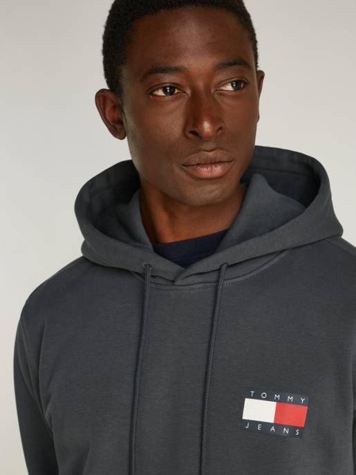 TOMMY JEANS TJM REG ESSENTIAL FLAG HOOD EXT