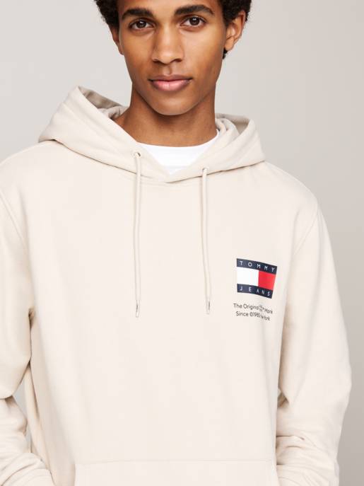 TOMMY JEANS TJM REG ESSENTIAL FLAG HOOD EXT