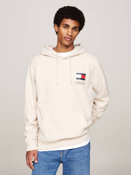 TOMMY JEANS TJM REG ESSENTIAL FLAG HOOD EXT