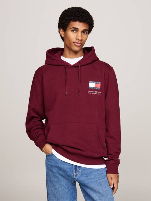 TOMMY JEANS TJM REG ESSENTIAL FLAG HOOD EXT