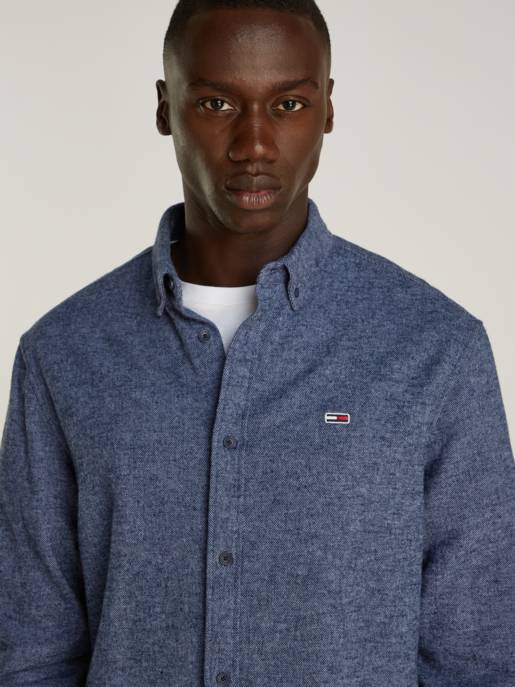 TOMMY JEANS TJM REG GRINDLE FLANNEL SHIRT