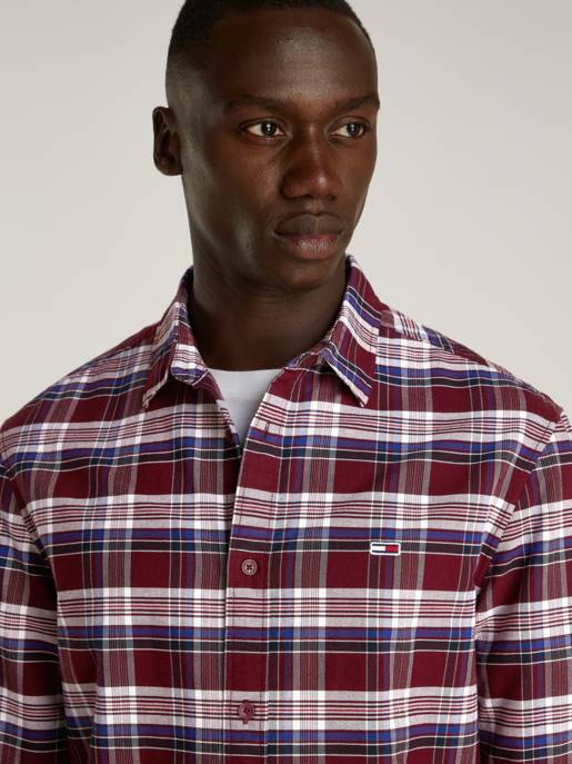 TOMMY JEANS TJM REG OXFORD CHECK SHIRT