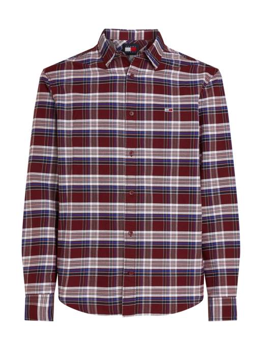 TOMMY JEANS TJM REG OXFORD CHECK SHIRT