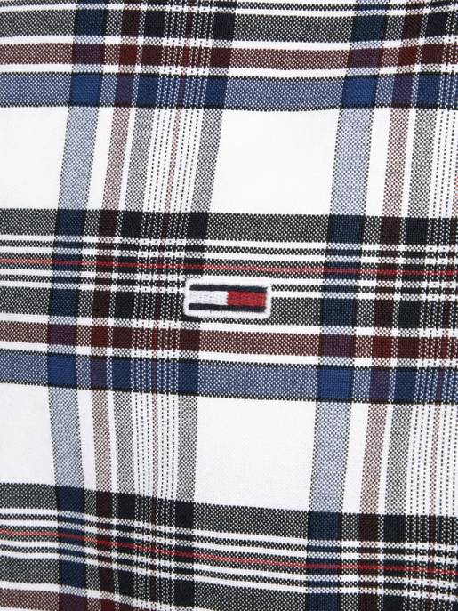 TOMMY JEANS TJM REG OXFORD CHECK SHIRT