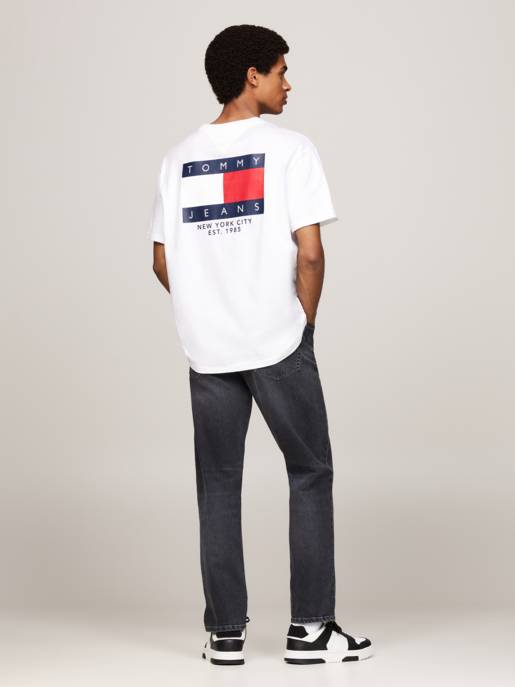 TOMMY JEANS TJM REG RWB SIG FLAG TEE EXT