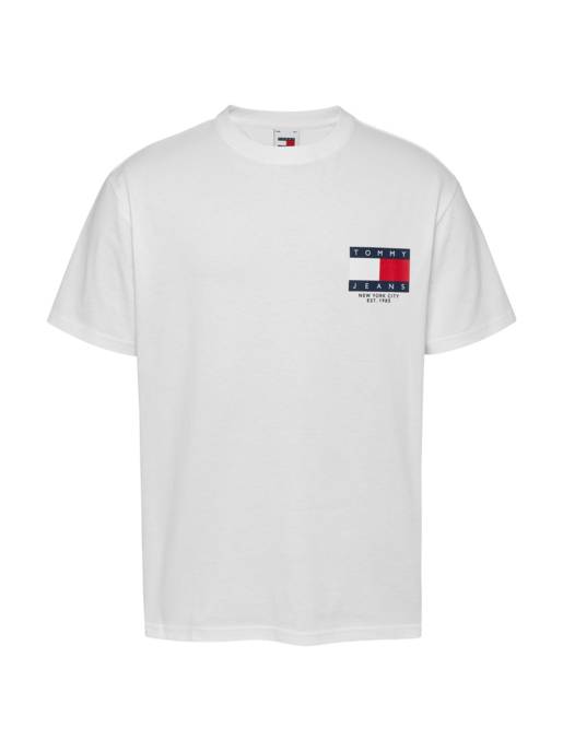 TOMMY JEANS TJM REG RWB SIG FLAG TEE EXT