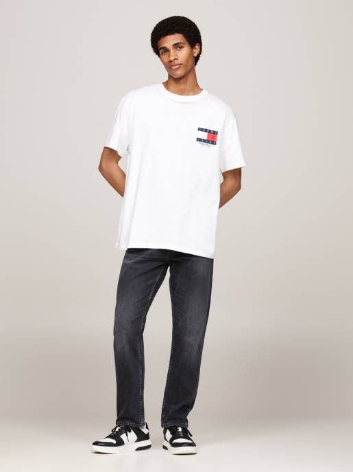 TOMMY JEANS TJM REG RWB SIG FLAG TEE EXT