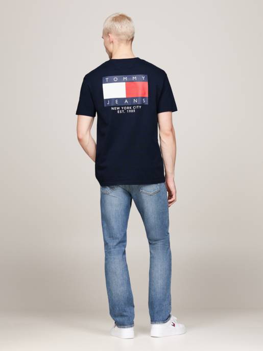 TOMMY JEANS TJM REG RWB SIG FLAG TEE EXT