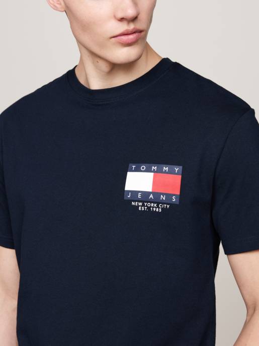 TOMMY JEANS TJM REG RWB SIG FLAG TEE EXT