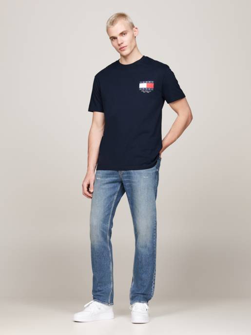TOMMY JEANS TJM REG RWB SIG FLAG TEE EXT