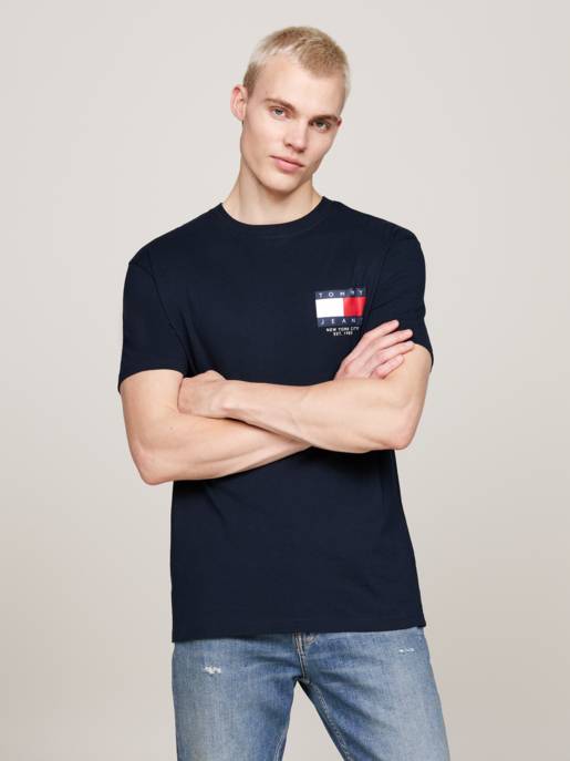 TOMMY JEANS TJM REG RWB SIG FLAG TEE EXT
