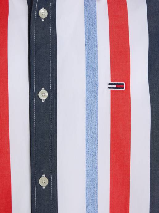 TOMMY JEANS TJM RLX STRIPES SHIRT