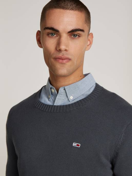 TOMMY JEANS TJM SLIM ESSNTLS C-NECK SWEATER