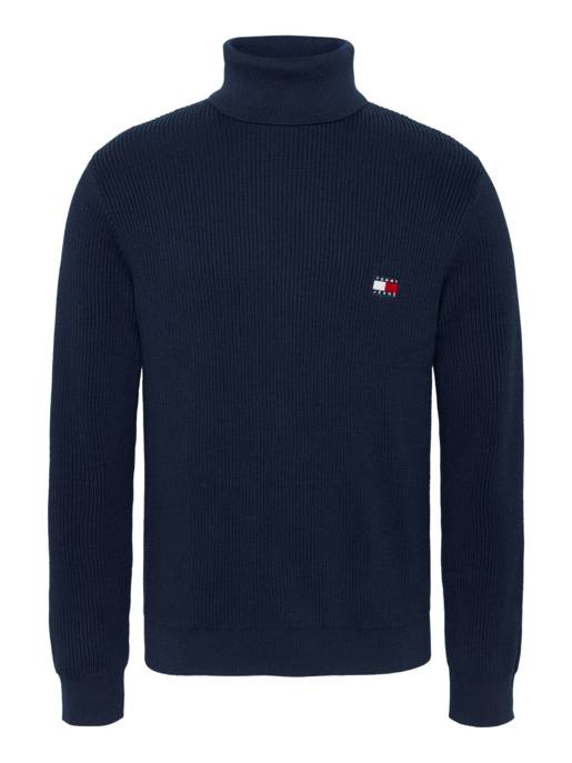 TOMMY JEANS TJM SLIM XS BADGE ROLLNECK