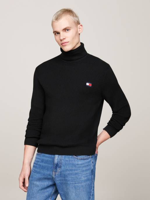 TOMMY JEANS TJM SLIM XS BADGE ROLLNECK