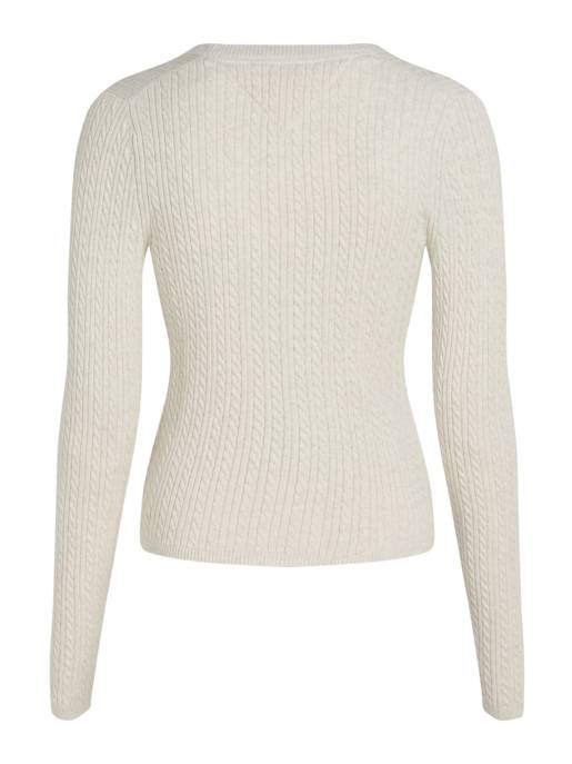 TOMMY JEANS TJW CABLE ESSENTIAL CARDIGAN