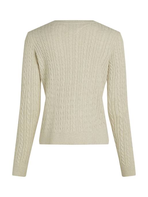 TOMMY JEANS TJW CABLE ESSENTIAL SWEATER